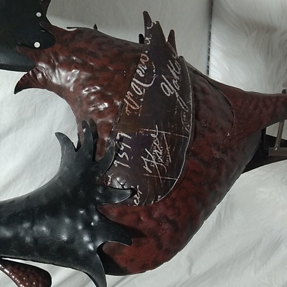 Metal Tall Rooster Home/Yard Decor GUC - Picture 11 of 16